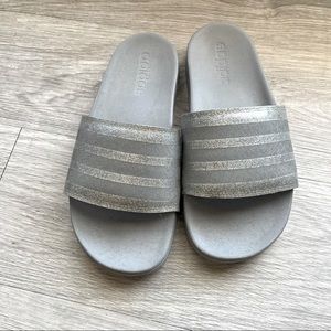 Adidas Adilettes Slides Slippers Comfort Cloud Gray